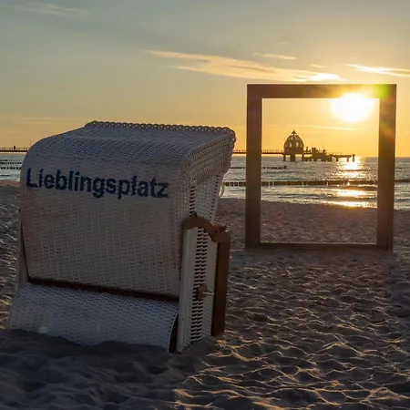 Deichkieker - Mit Balkon Im Herzen Von Lejlighed Zingst